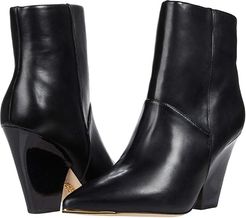 Lila 90 mm Zip-Up Ankle Bootie (Perfect Black/Perfect Black/Perfect Black) Women's Shoes