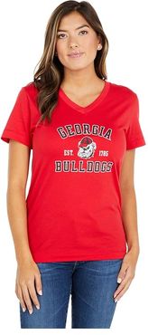 Alabama Crimson Tide University 2.0 V-Neck T-Shirt (Cardinal) Women's Clothing