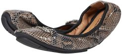 Olympia (Black/Taupe Snake) Women's  Shoes