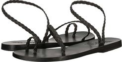 Eleftheria (Black/Black Nappa) Women's Sandals