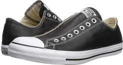 Chuck Taylor All Star Slip Basic Leather - Slip (Black/White/Black) Shoes