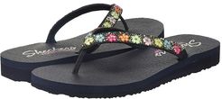 Meditation - Daisy Delight (Navy) Women's  Shoes