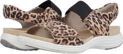 Beaumont Two Strap (Leopard) Women's Sandals