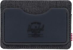 Charlie Rubber RFID (Black Crosshatch/Black) Wallet