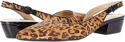 Banks (Dark Brown Cheetah Print) Women's 1-2 inch heel Shoes