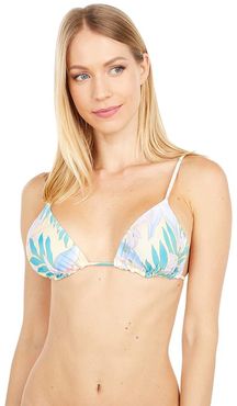 Love Palms Triangle Bikini Tops (Sunburst) Women's Swimwear