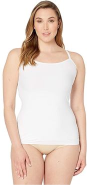 Plus Size 3-in-1 Shaping Cami (White) Women's Clothing