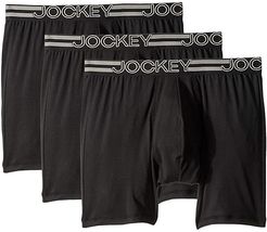 Midway Brief 3-Pack (Black) Men's Underwear