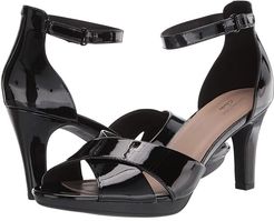 Adriel Cove (Black Patent Synthetic) Women's Shoes