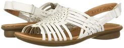 Whistle (White Leather) Women's Shoes