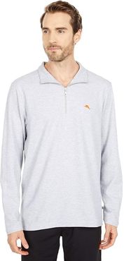 Emfielder 2.0 1/2 Zip (Storm Grey Heather) Men's Clothing