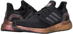 Ultraboost 20 (Core Black/Grey Five/Signal Pink) Men's Running Shoes