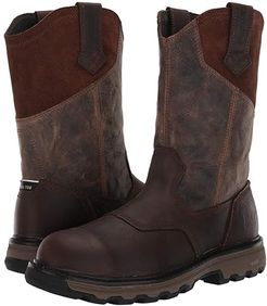 Leeward Steel Toe (Classic Brown Full Grain Leather) Men's Work Boots