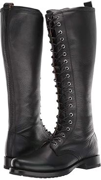 Veronica Combat Tall (Black) Women's Boots