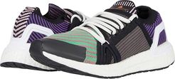 Ultraboost 20 Sneaker (Core Black/Sharp Purple) Women's Shoes