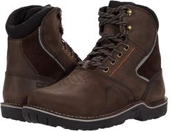 6 Tatus Steel Toe (Brown) Women's Shoes