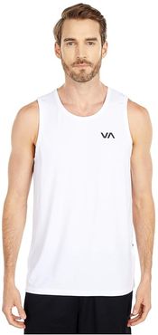 Sport Vent Tank (White) Men's Clothing