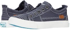 Play (Blue Tuna Smoked Canvas) Women's Lace up casual Shoes