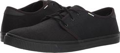 Carlo (Black/Black Heritage Canvas (Vegan)) Men's Lace up casual Shoes