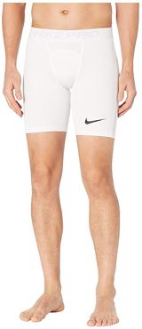 Nike Pro Shorts (White/Black) Men's Shorts