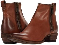 Sacha Moto Shortie (Cognac) Women's Pull-on Boots
