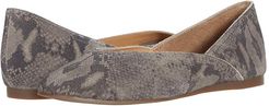 Alba (Driftwood) Women's Flat Shoes