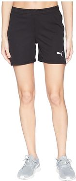 Liga Shorts (Puma Black/Puma White) Women's Shorts