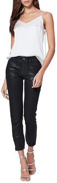 Mayslie Joggers (Black Fog Luxe Coated) Women's Casual Pants