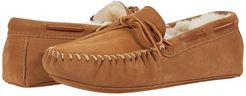 Sheepskin Softsole Moc (Golden Tan) Men's Shoes