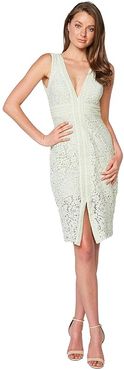 Halter Lace Dress (Pistachio) Women's Dress