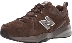 SINGLE SHOE - 608v5 (Chocolate Brown/White) Men's Shoes