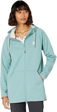 Crown Weatherproof Long Full Zip Fleece (Trellis) Women's Clothing