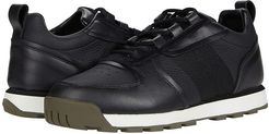 Retro Hiker (Black Leather) Men's Shoes