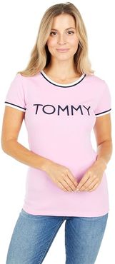 Tommy T-Shirt (Lilac Chiffon) Women's Clothing