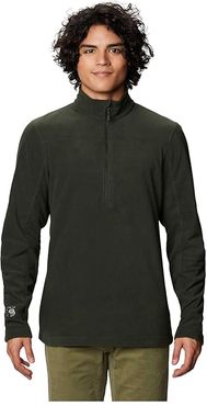 Microchill 2.0 Zip T (Black Sage) Men's Long Sleeve Pullover