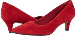 Linvale Jerica (Red Suede) Women's  Shoes