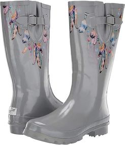 Briana (Grey) Women's Rain Boots