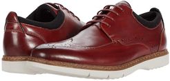 Synergy Wing Tip Oxford (Cranberry) Men's Shoes