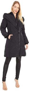 Kay-NFR Classic Down Coat (Black) Women's Clothing