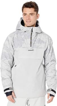 TC ICE Pullover BZI Jacket (Grey Mountains) Men's Coat