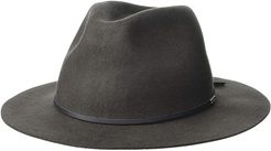 Wesley Packable Fedora (Washed Black) Caps