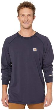 Flame-Resistant (FR) Force Long Sleeve T-Shirt (Dark Navy) Men's T Shirt