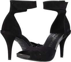 Yseul (Black Castoro Lame) Women's Shoes