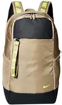 Sportswear Essentials Backpack (Khaki/Dark Smoke Grey/Lemon Venom) Backpack Bags
