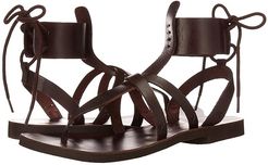Vacation Day Wrap Sandal (Dark Red) Women's Shoes