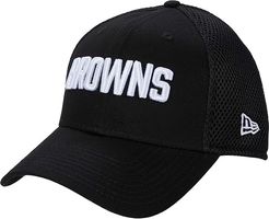 NFL Stretch Fit Neo 3930 -- Cleveland Browns (Black) Caps
