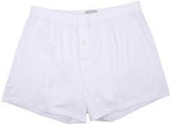 Cotton Sporty Knit Boxer (White) Men's Underwear