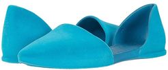 Audrey Velvet (Depth Blue Velvet) Women's Shoes