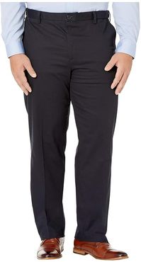 Big Tall Classic Fit Signature Khaki Lux Cotton Stretch Pants (Dockers Navy) Men's Casual Pants