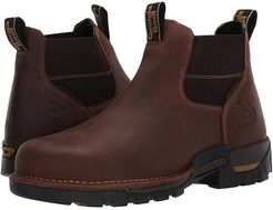 Eagle One Waterproof Chelsea Soft Toe (Brown) Men's Boots